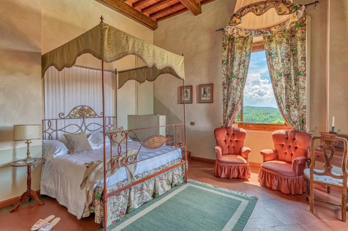 La Canonica Di Cortine Pensionat Barberino di Val dʼElsa Exteriör bild