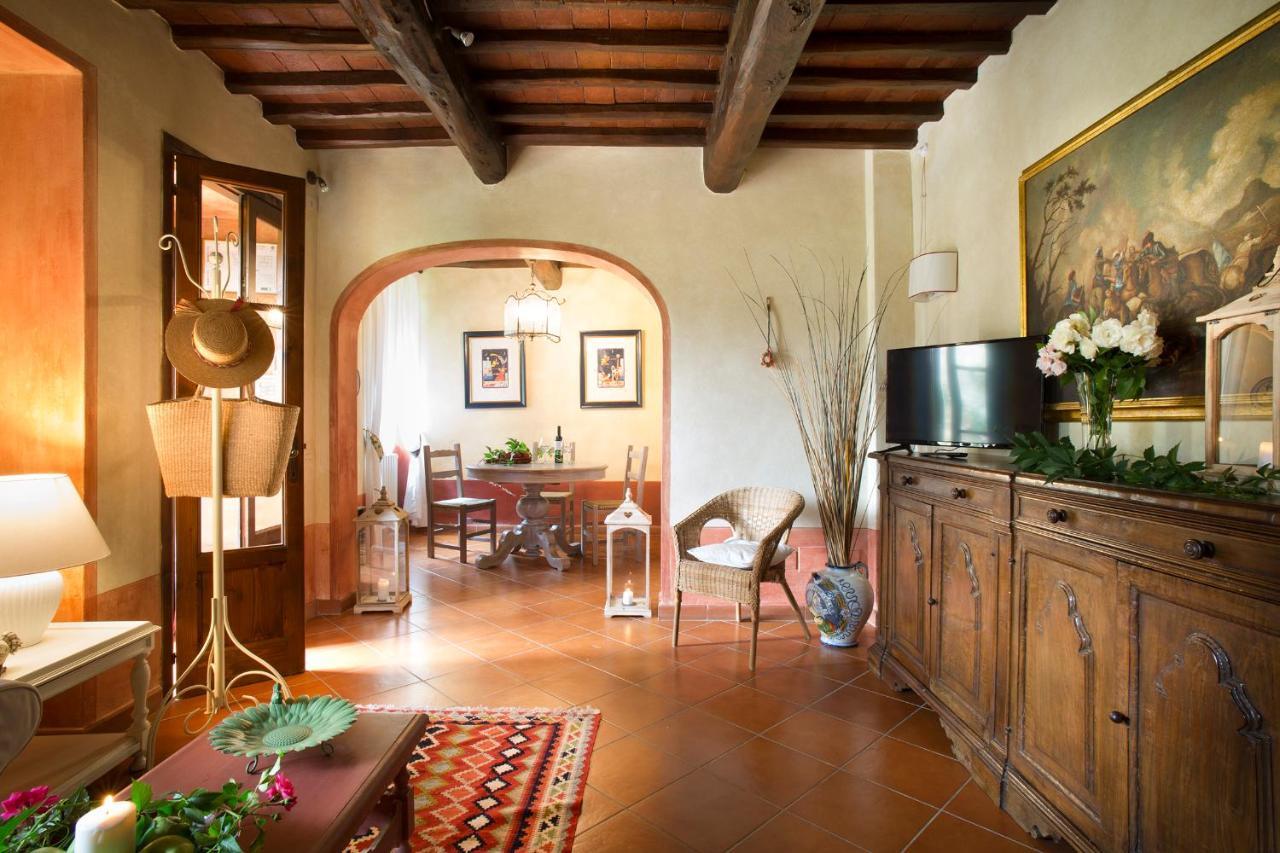 La Canonica Di Cortine Pensionat Barberino di Val dʼElsa Exteriör bild