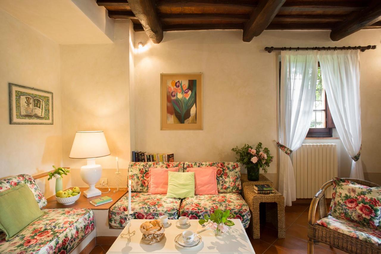 La Canonica Di Cortine Pensionat Barberino di Val dʼElsa Exteriör bild