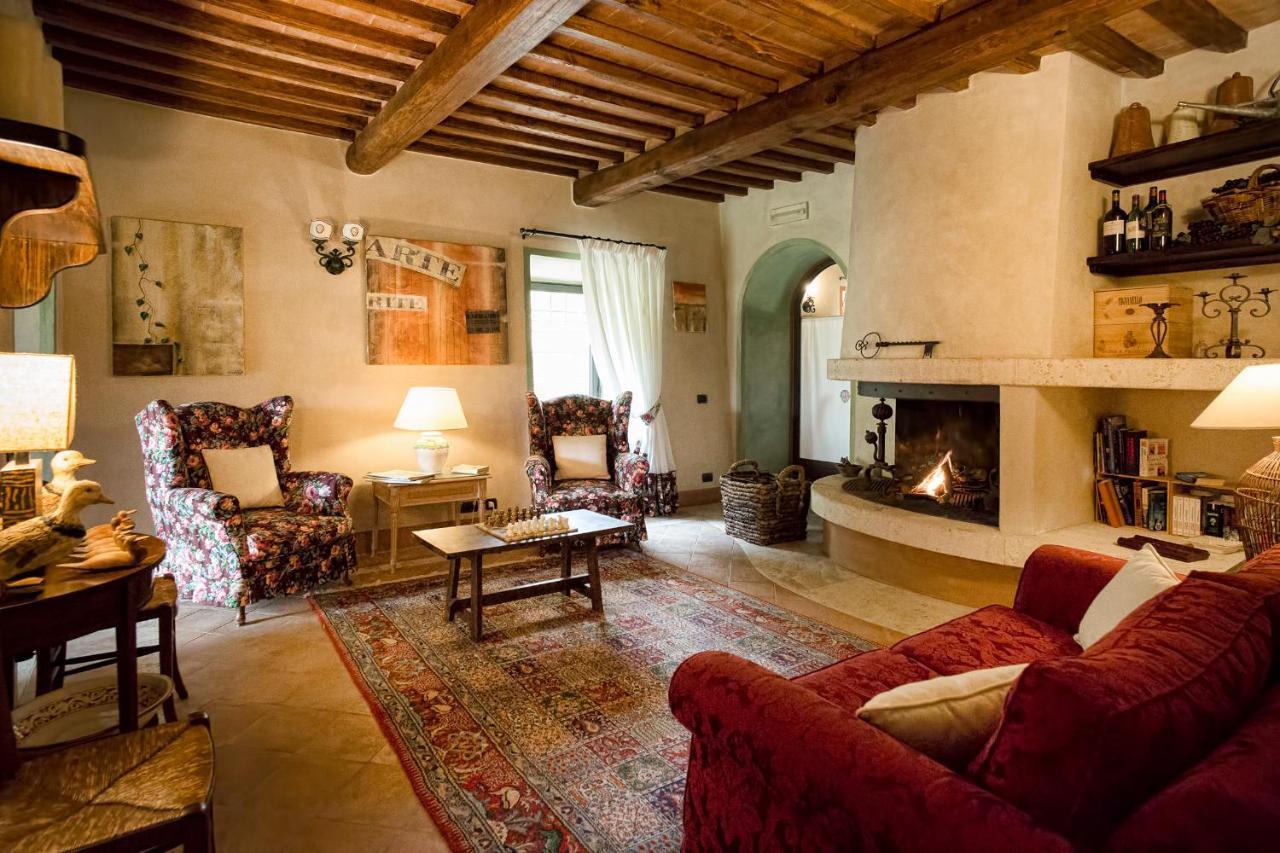 La Canonica Di Cortine Pensionat Barberino di Val dʼElsa Exteriör bild